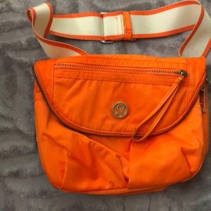 Lululemon orange crossbody